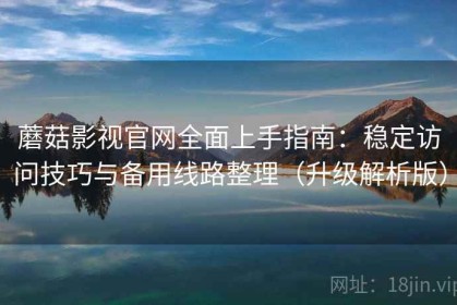 蘑菇影视官网全面上手指南：稳定访问技巧与备用线路整理（升级解析版）