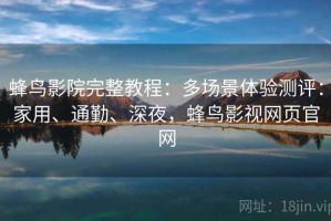 蜂鸟影院完整教程：多场景体验测评：家用、通勤、深夜，蜂鸟影视网页官网