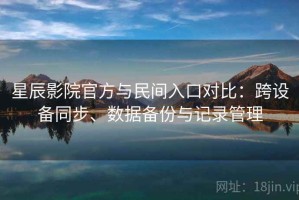星辰影院官方与民间入口对比：跨设备同步、数据备份与记录管理