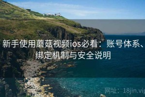 新手使用蘑菇视频ios必看：账号体系、绑定机制与安全说明