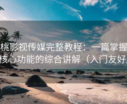 樱桃影视传媒完整教程：一篇掌握所有核心功能的综合讲解（入门友好版）
