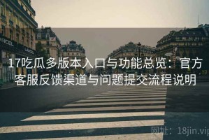 17吃瓜多版本入口与功能总览：官方客服反馈渠道与问题提交流程说明