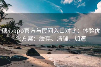 糖心app官方与民间入口对比：体验优化方案：缓存、清理、加速