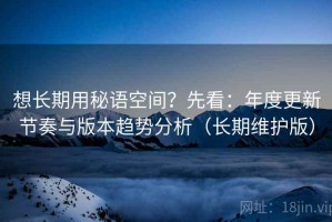 想长期用秘语空间？先看：年度更新节奏与版本趋势分析（长期维护版）