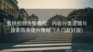 蜜桃视频完整教程：内容分类逻辑与搜索效率提升策略（入门友好版）