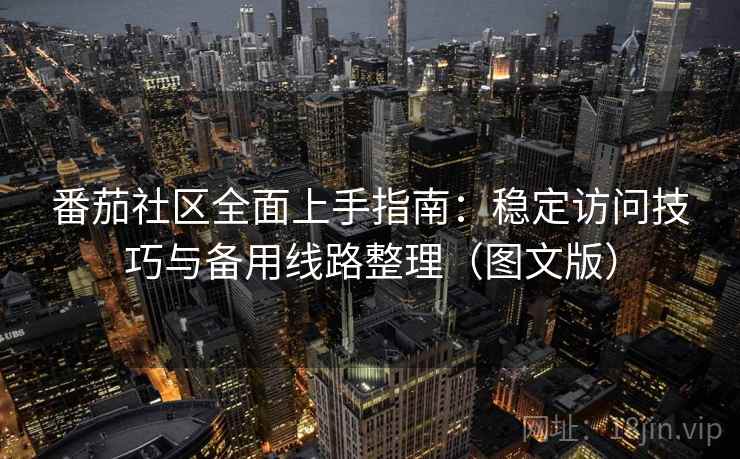 番茄社区全面上手指南：稳定访问技巧与备用线路整理（图文版）