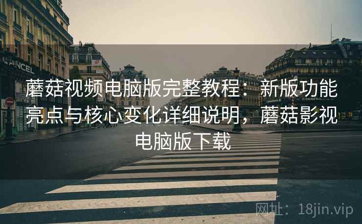 蘑菇视频电脑版完整教程：新版功能亮点与核心变化详细说明，蘑菇影视电脑版下载
